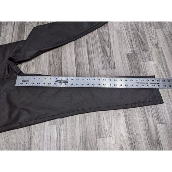 Universal Thread Womens Size 6 / 28 R High Rise Cropped Skinny Black Pants - Picture 9 of 11